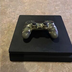 Play station 4 with Camouflage Controller